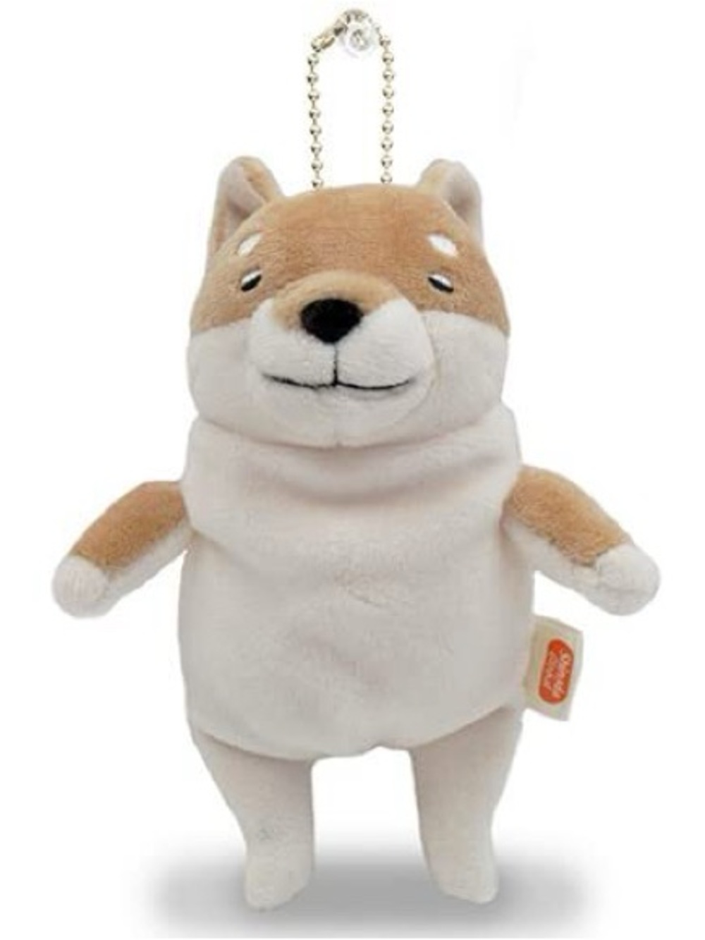 Shinada Global Mochi Inu Dog Chashiba Mini Size Plush Keychain MOIN-0088R New